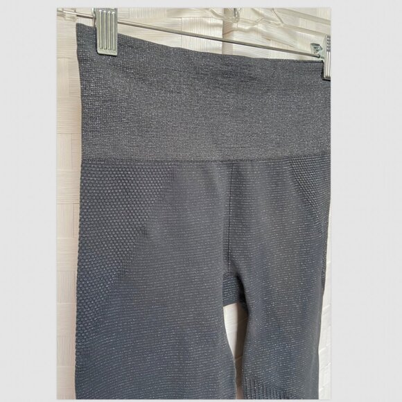 Athleta Sparkly Gray Legging Workout Yoga Pants Size S - Picture 2 of 5